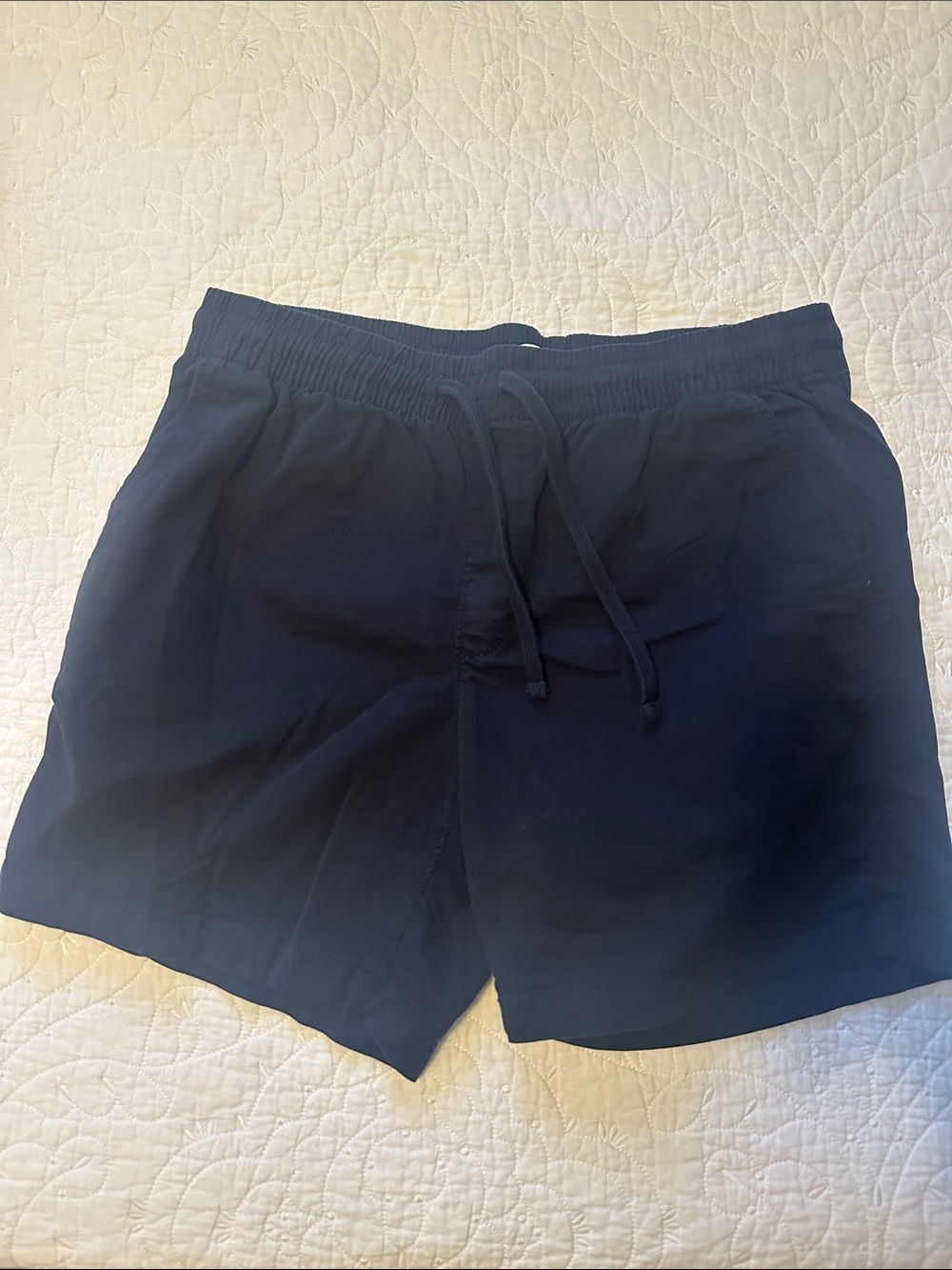 Sonoma Navy Elastic Waist Shorts